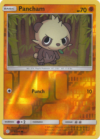 Pancham - 119/236 - Common - Reverse Holofoil