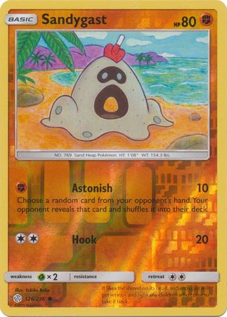 Sandygast - 126/236 - Common - Reverse Holofoil