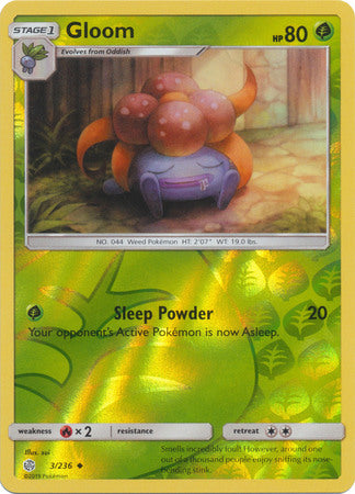 Gloom - 3/236 - Uncommon - Reverse Holofoil
