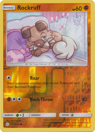 Rockruff - 123/236 - Common - Reverse Holofoil