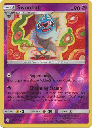 Swoobat - 88/236 - Rare - Reverse Holofoil