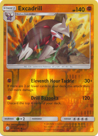 Excadrill - 115/236 - Reverse Holofoil