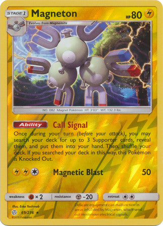 Magneton - 69/236 - Reverse Holofoil