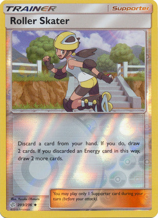 Roller Skater - 203/236 - Uncommon - Reverse Holofoil