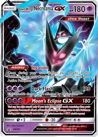 Dawn Wings Necrozma GX - SM101 - SM Promos