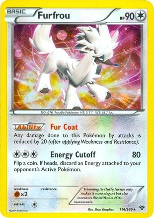 Furfrou 114/146 - Holofoil Blister Exclusives - Promo