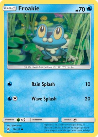 Froakie (22) 022/131 SM Forbidden Light - Common