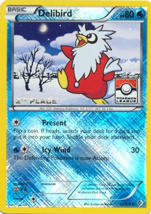 Delibird 038/149 - Reverse Holofoil League & Championship Cards - Promo