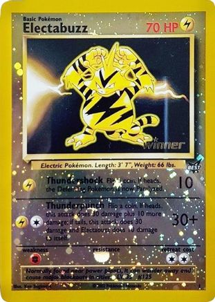 Electabuzz 001 - Reverse Holofoil Best of Promos - Promo