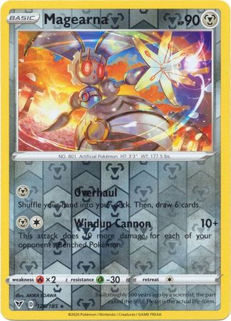 Magearna - 128/185 - Holo Rare - Reverse Holo