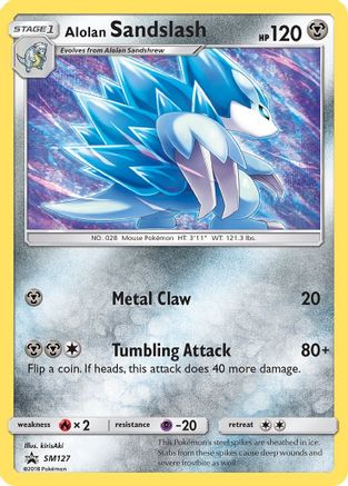 Alolan Sandslash - SM127 - SM Promos