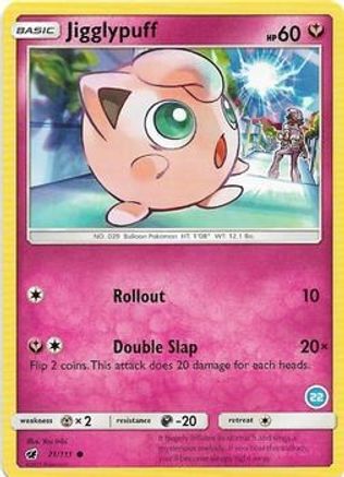 Jigglypuff (22) 021 SM Trainer Kit Alolan Sandslash & Alolan Ninetales - Common