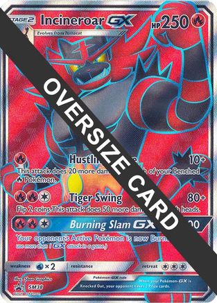 Incineroar GX SM38 - Holofoil Jumbo Cards - Promo