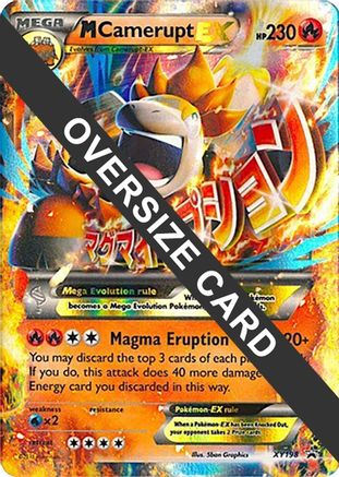 M Camerupt EX XY198 - Holofoil Jumbo Cards - Promo