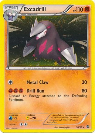 Excadrill 056/98 - Holofoil Blister Exclusives - Promo