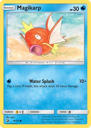 Magikarp 019/70 - Reverse Holofoil Dragon Majesty - Common