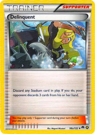 Delinquent 98a/122 Alternate Art Promos - Promo