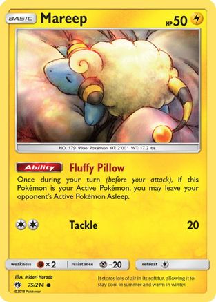 Mareep (75) 075/214 SM Lost Thunder - Common