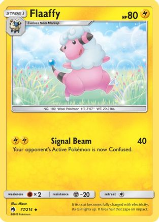 Flaaffy 077/214 SM Lost Thunder - Uncommon