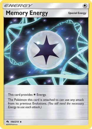 Memory Energy 194/214 SM Lost Thunder - Uncommon