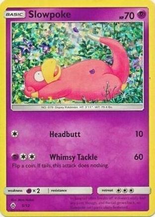 Slowpoke 005/12 - Holofoil McDonalds Promos 2018 - Promo