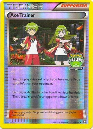 Ace Trainer 069/98 - Reverse Holofoil League & Championship Cards - Promo
