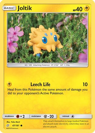 Joltik 047/181 - Reverse Holofoil SM Team Up - Common