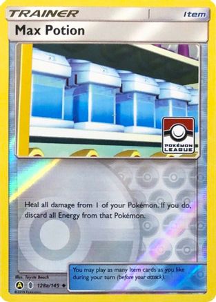Max Potion 128a/145 - Reverse Holofoil League & Championship Cards - Promo