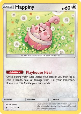 Happiny 161/214 SM Unbroken Bonds - Uncommon