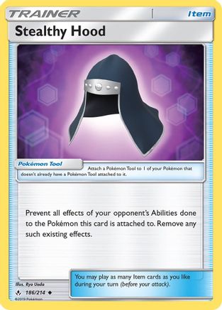 Stealthy Hood 186/214 SM Unbroken Bonds - Uncommon
