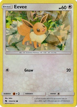 Eevee 155/214 - Holofoil Deck Exclusives - Common
