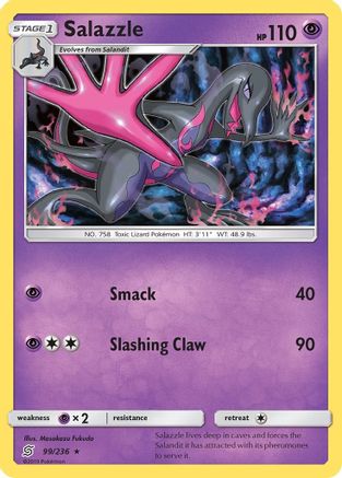Salazzle (99) 099 SM Unified Minds - Rare