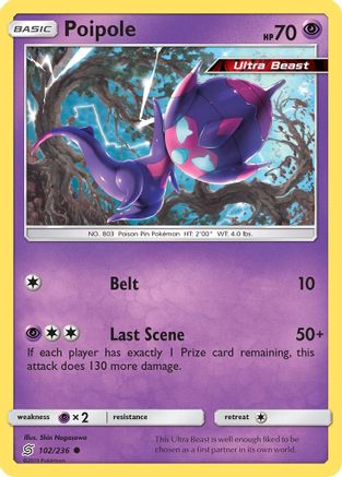 Poipole 102/236 SM Unified Minds - Common