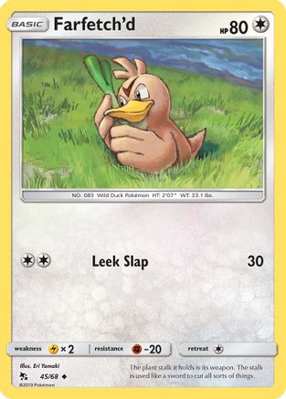 Farfetch'd 045/68 Hidden Fates - Uncommon