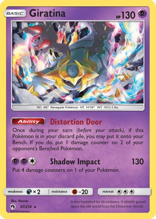 Giratina 097/214 Deck Exclusives - Rare