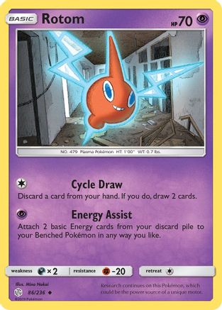 Rotom 086/236 SM Cosmic Eclipse - Uncommon