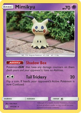 Mimikyu (97) 097/236 SM Cosmic Eclipse - Rare