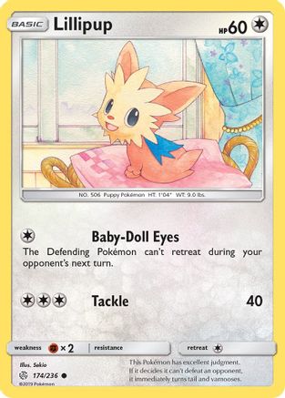 Lillipup 174/236 SM Cosmic Eclipse - Common