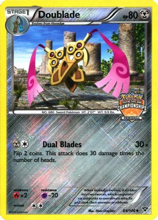 Doublade 084/146 - Reverse Holofoil League & Championship Cards - Promo