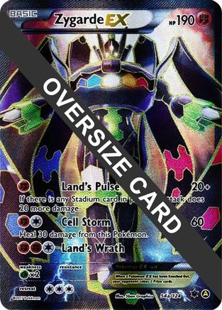 Zygarde EX 054/124 - Holofoil Jumbo Cards - Promo