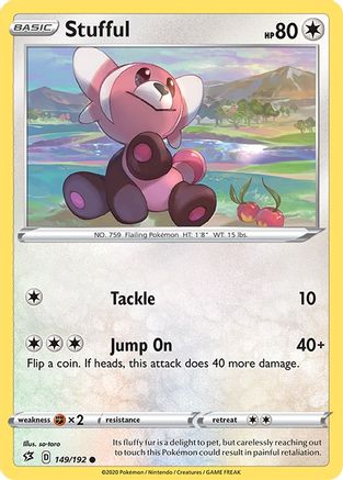 Stufful 149/192 SWSH02 Rebel Clash - Common