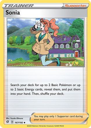 Sonia 167/192 SWSH02 Rebel Clash - Uncommon