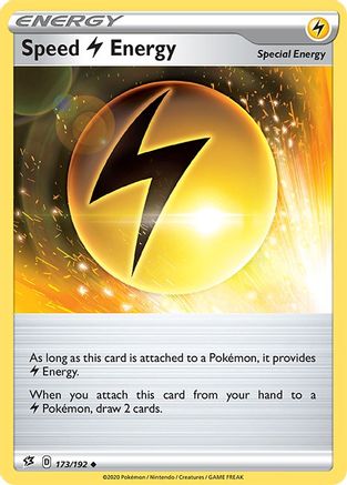 Speed L Energy 173/192 - Reverse Holofoil SWSH02 Rebel Clash - Uncommon
