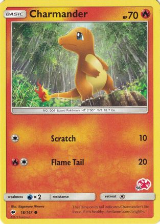 Charmander 018/147 Battle Academy - Promo