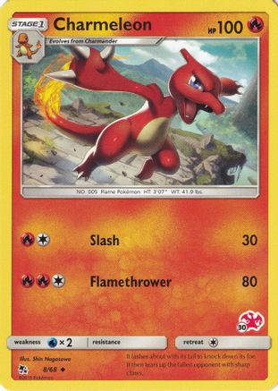 Charmeleon 008/068 Battle Academy - Promo
