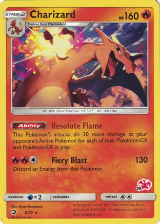 Charizard 003/70 Battle Academy - Promo