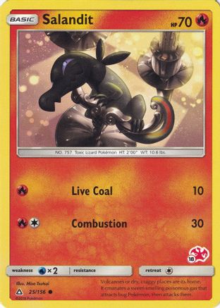 Salandit 025/156 Battle Academy - Promo