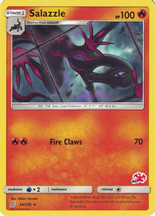 Salazzle 034/236 Battle Academy - Promo