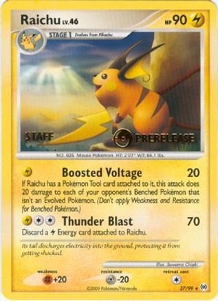 Raichu 027/99 Nintendo Promos - Promo