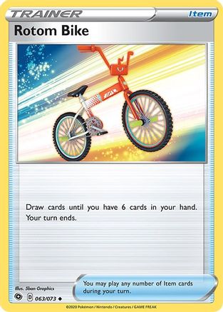 Rotom Bike 063/73 Champions Path - Uncommon